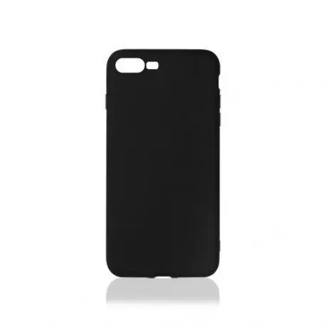 chekhol dlya iphone 7 silikon matovyj tolshhina 1mm chyornyj