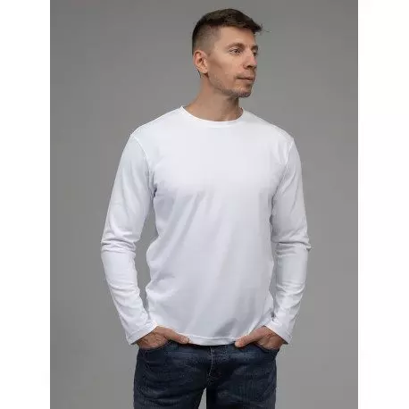 futbolka evolutionklassika s dlinnym rukavom563xlbelyj