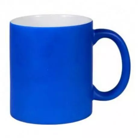 kruzhka keramika sinyaya neonovaya matovaya 330ml