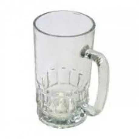 kruzhka pivnaya steklyannaya prozrachnaya
