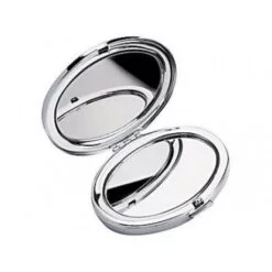 zerkalce metallicheskoe oval 72x63 8mm
