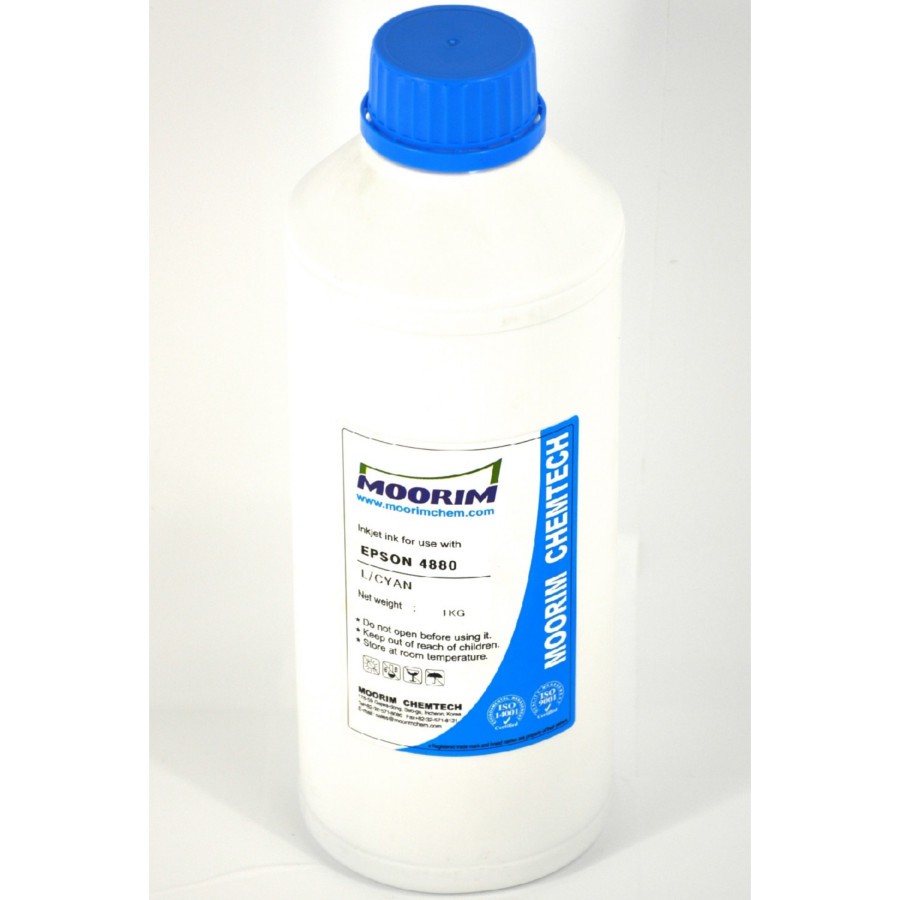 Чернила moorim аналог ultrachrome к3, hdr, xd pigment (1 kg) light cyan