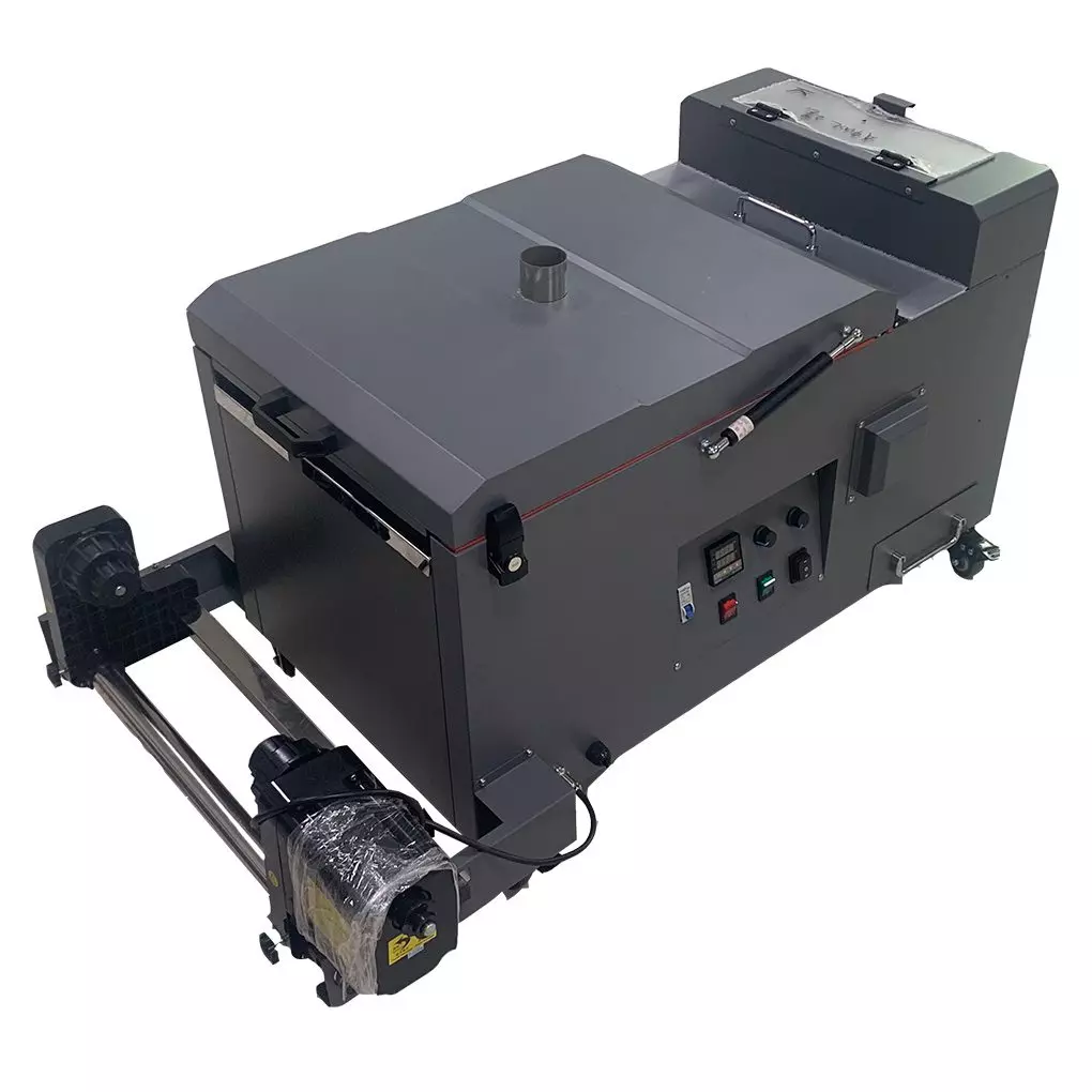 calca 13 4in 340mm economic automatic tpu adhesive powder shaker and dryer unit