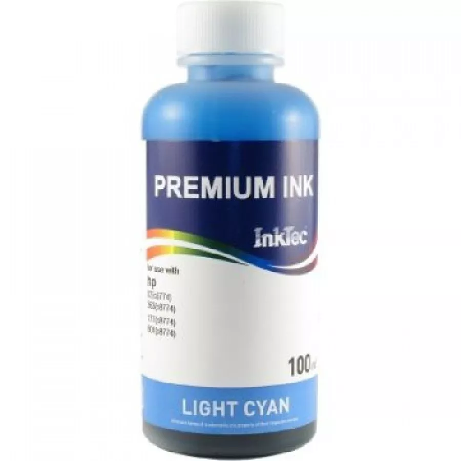 Чернила HP177 H3070-01LLC InkTec Light Cyan 100мл