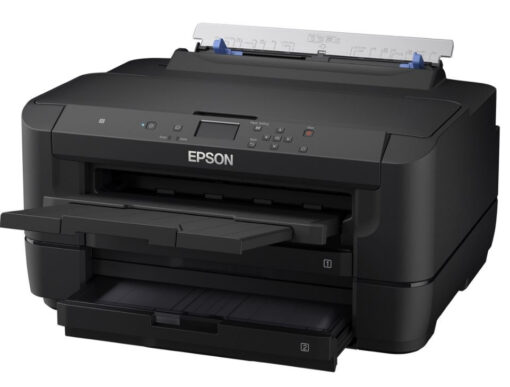 Струйный принтер Epson Workforce WF-7210DTW A3+ (СНПЧ в комплекте)