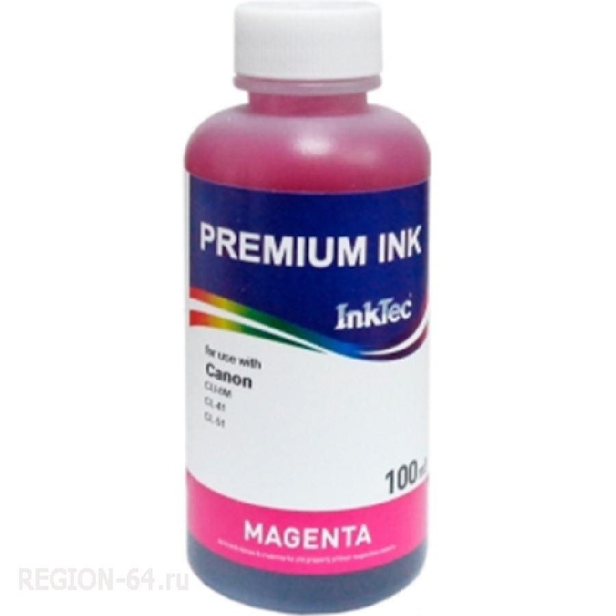 Чернила Canon CLI-8Y,CL-41 InkTec Magenta 100мл. C908-100M