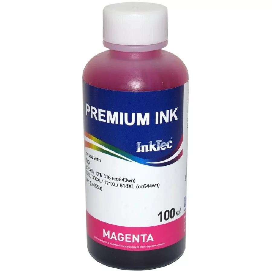 Чернила HP121/818 InkTec Magenta100мл. H4060-100MM