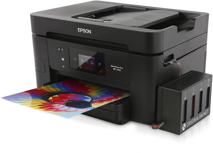 МФУ Epson WorkForce Pro WF-3720DWF с СНПЧ