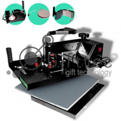 Термопресс Gifttec MASTER комбо 4 в 1, 38х38см, электронное управление WL-13D