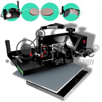 Термопресс Gifttec MASTER комбо 5 в 1, 38х38см, электронное управление WL-13D