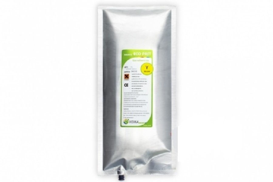 Чернила VEIKA Balance Eco Fast, 1л Yellow, 1л. (Вак.уп.)