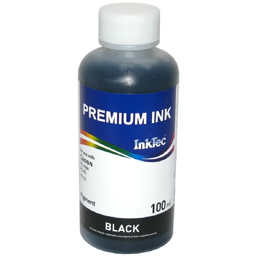 Чернила InkTec Canon PGI-5Bk,PG-40 Black пигм 100мл. C905-100MB
