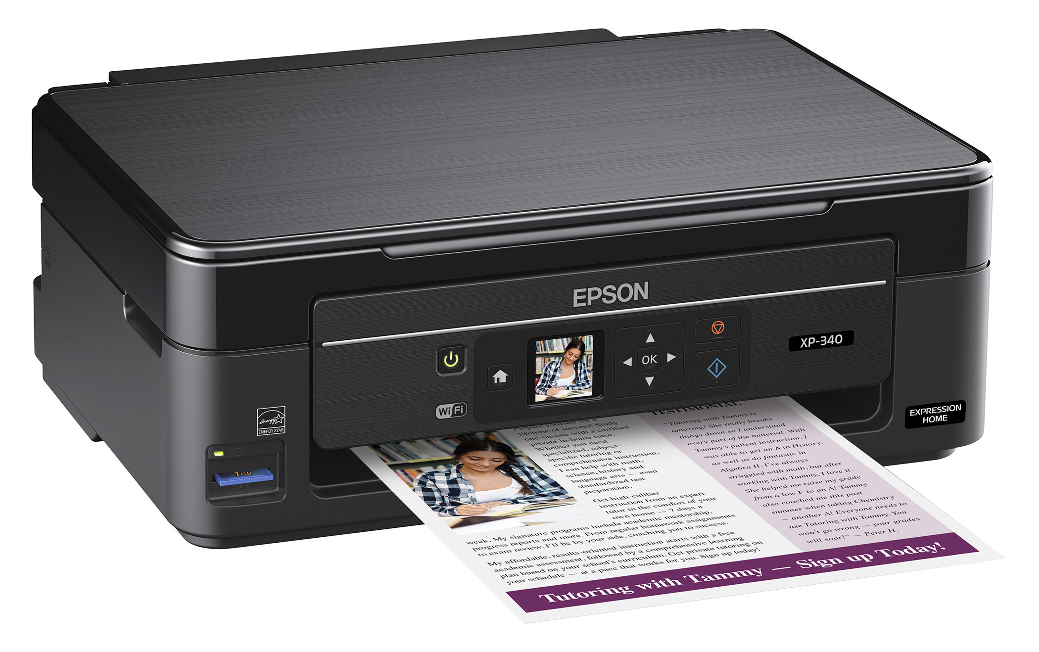 МФУ Epson Expression Home XP-340 A4 цв. U