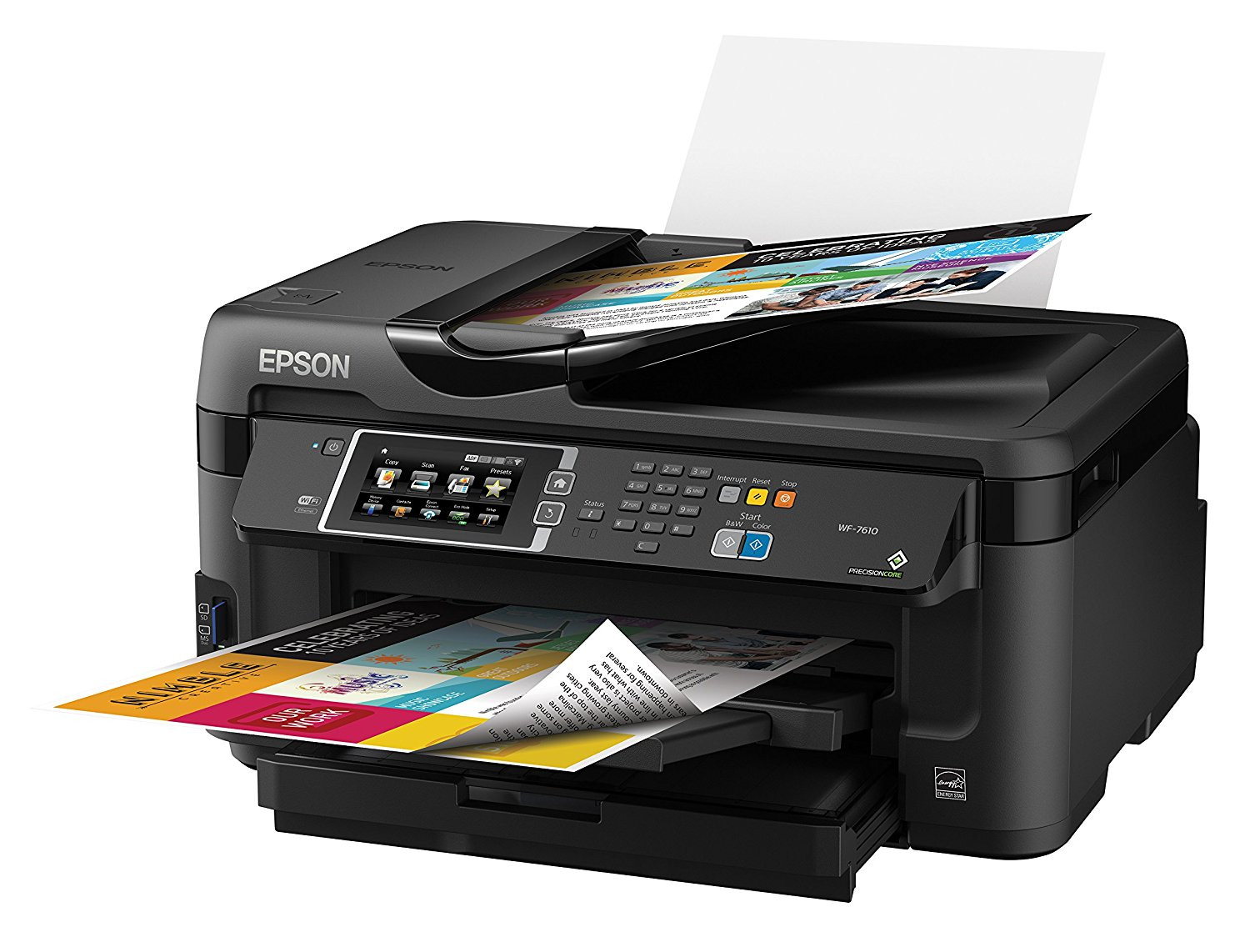 МФУ Epson Workforce WF-7610 A3+ 4цв. R U