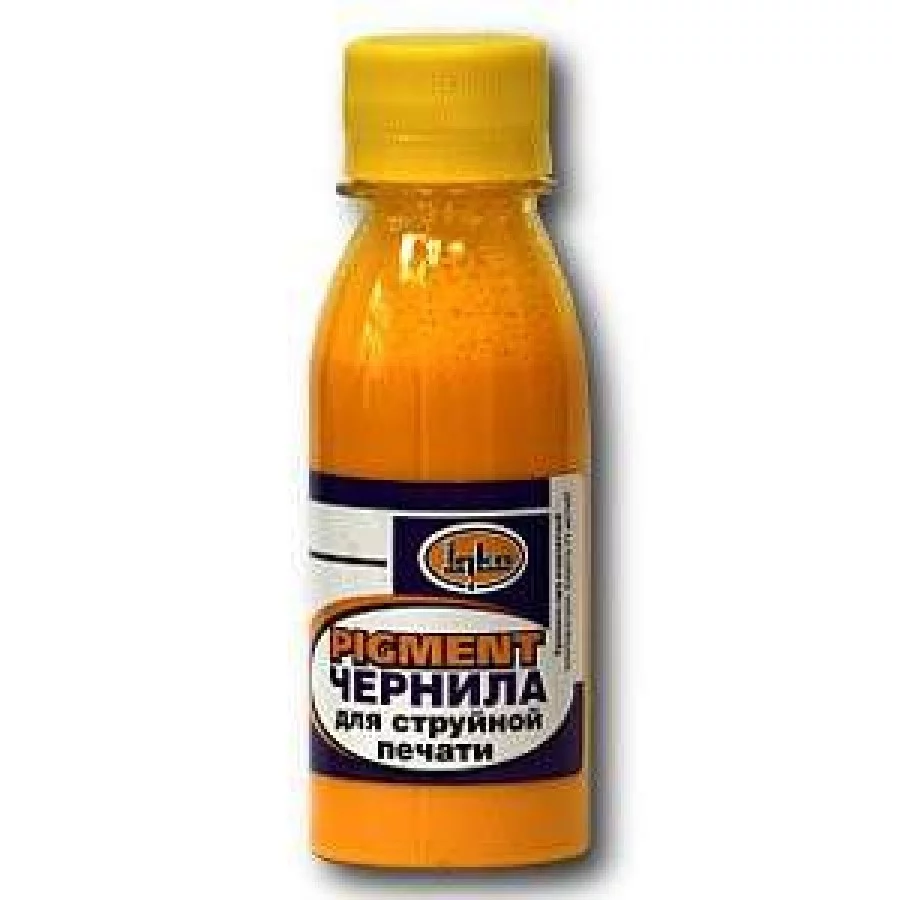 Чернила Epson R1900 Pigment INKO Yellow 100мл