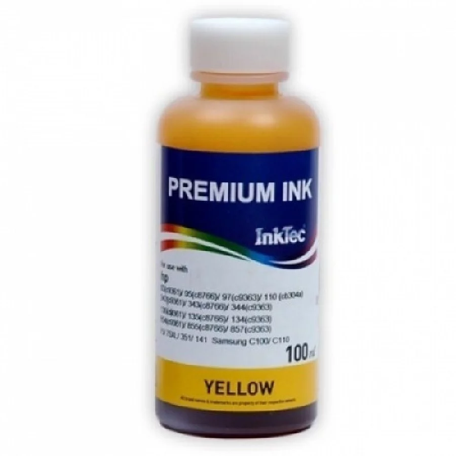 Чернила HP131/135/134 InkTec Yellow 100мл. H6066-100MY