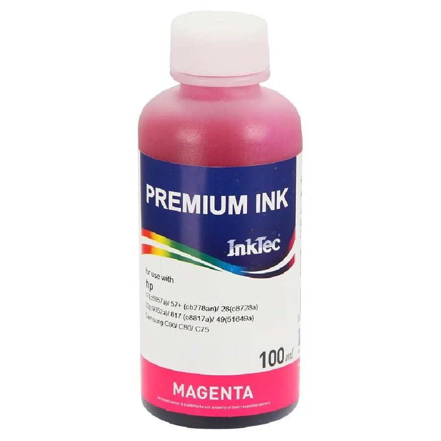 Чернила HP 58/28/22 InkTec Magenta 100мл. H0006-100MM